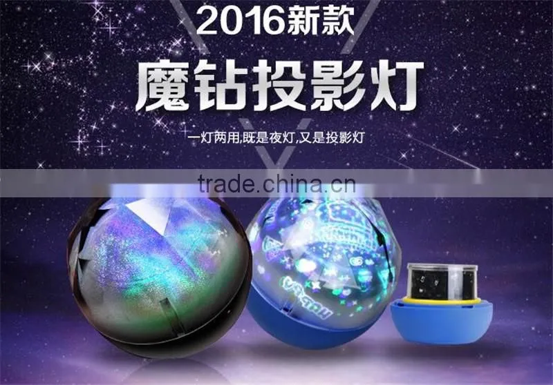 CT-745 Magic Lamp drill Smart Dimming LED Star Light Creative USB Romantic Night Light Projection Nightlight