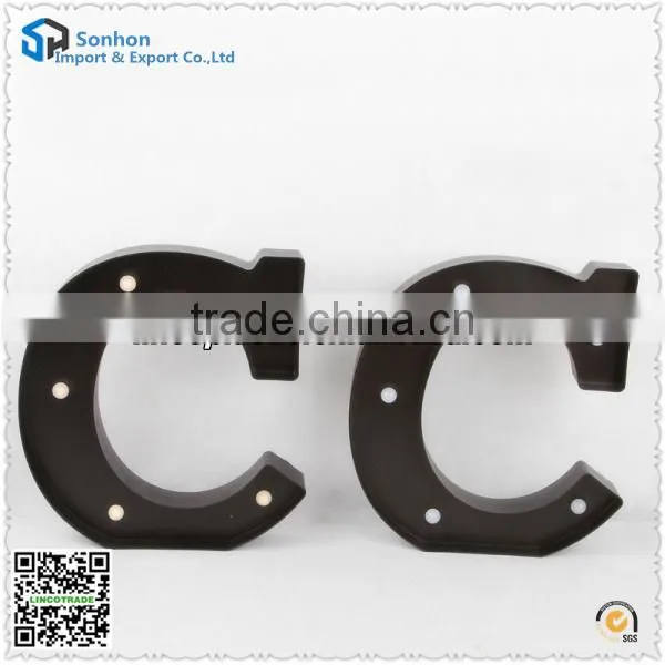 New Style Plastic LED Lighted Letters/ Letter" C" Decoration Lamp With Battery
