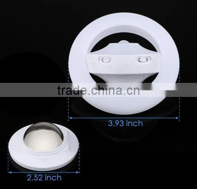 Cool Creative Rotating UFO Night Light, USB LED Motion Sensor Decorative Room Floor Night