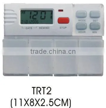 Pill Box With Alarm Timer