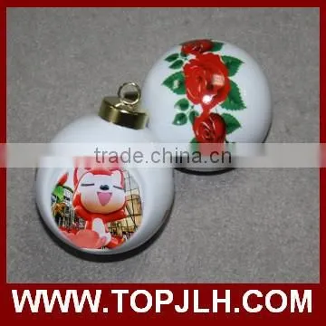 2017 hot wholesale ceramic ornament baubles