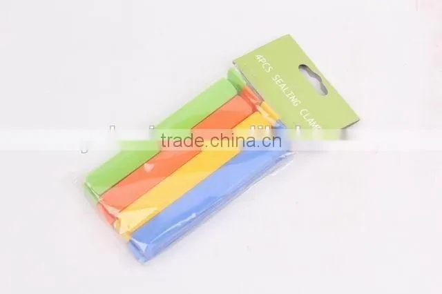 4pc Food sealing clamp/colorful bag clip