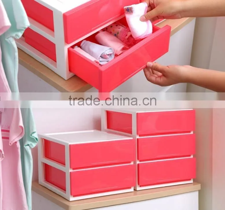 different layer plastic drawer cabinet plastic drawer organizer