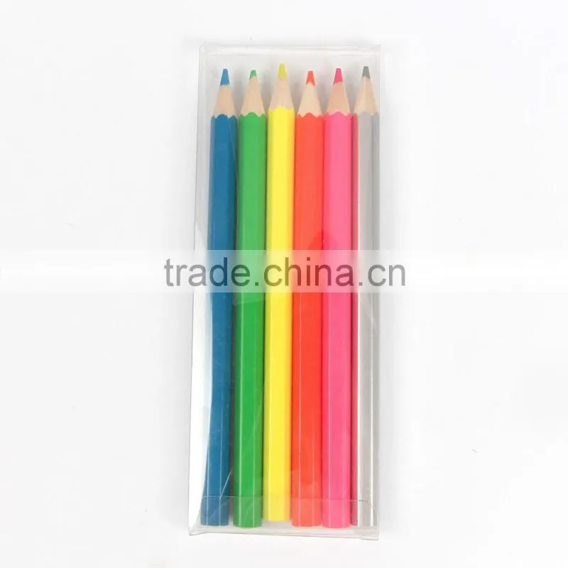 Fluorescent colored Jombo pencil neon color pencil