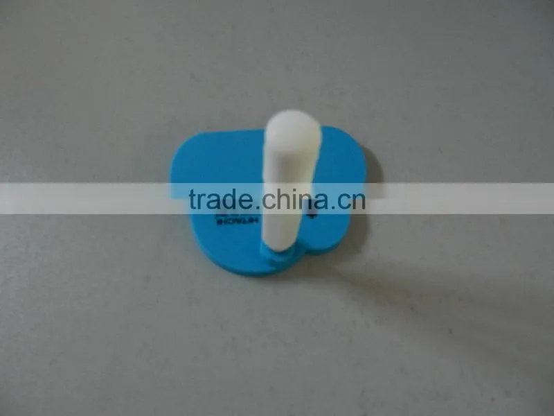 2015 hot sale square shape silicone rewritable memo pad