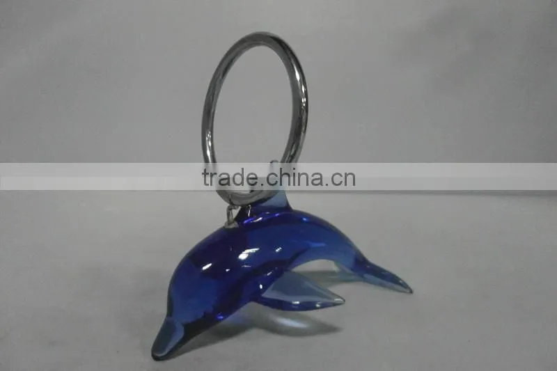 2016 Clear Acrylic Cheap dolphin Napkin Rings Wedding decoration