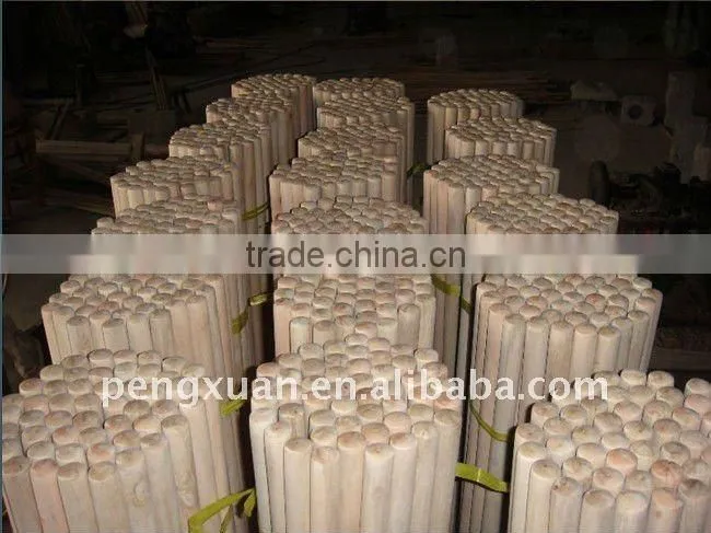 Natural wooden garden stakes for wholesale