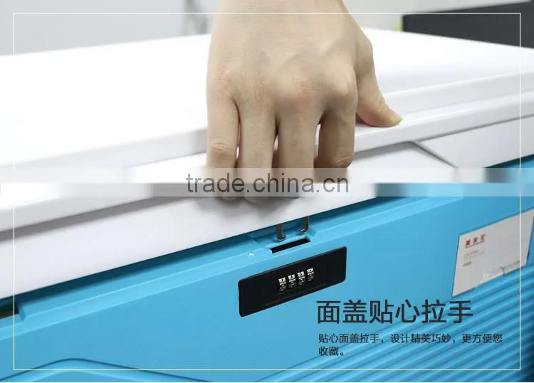Plastic stackable storage box