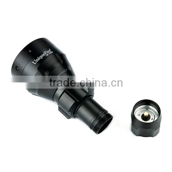 67mm zoom lens 500m range uniquefire uf-t67 850nm ir hunting flashlight