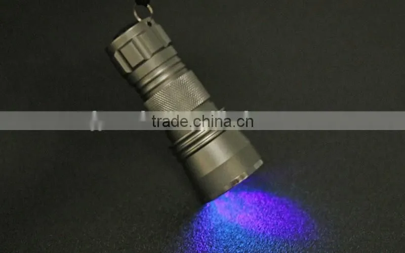 21 led UV purple light flashlight