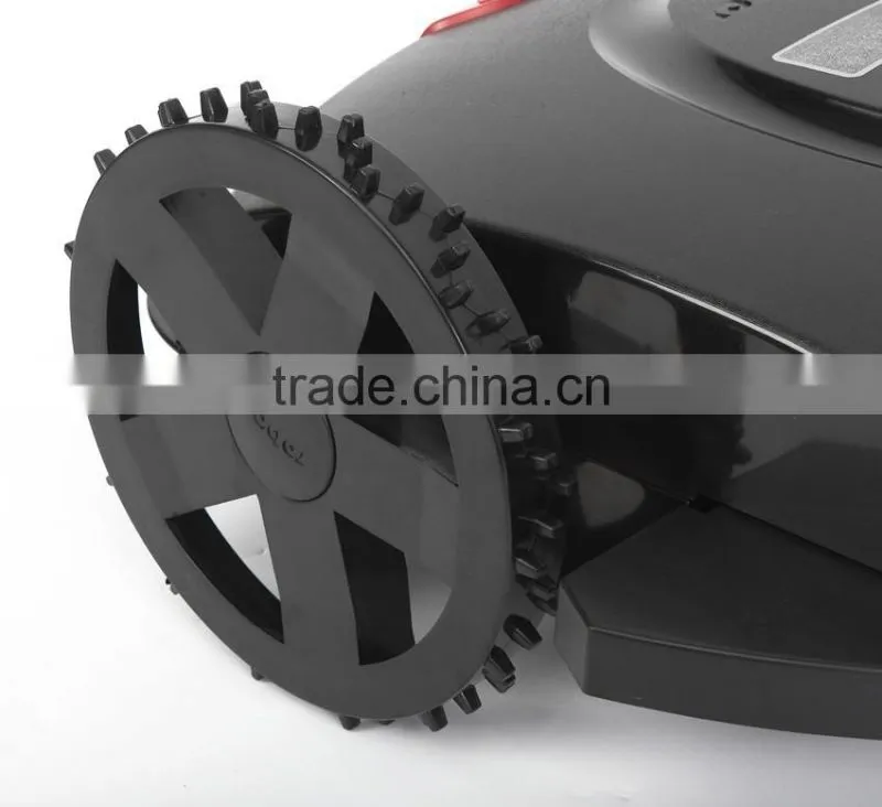 2016 Hot Sale lawn garden mower with auto charging waterproof mower