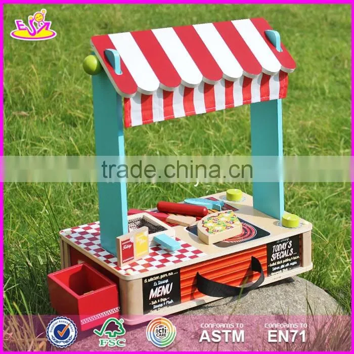 2017 New design wooden kids play grill preschool pretend wooden kids play grill funny toys wooden kids play grill W10D127