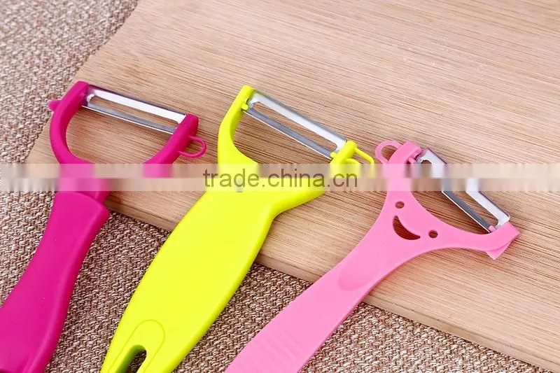 Hot pink Stainless Steel Kitchen Potato Grater Peeler