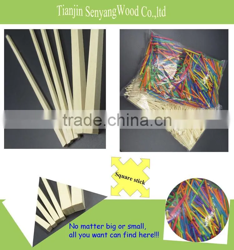 colorful DIY toys craft wooden ice cream sticks