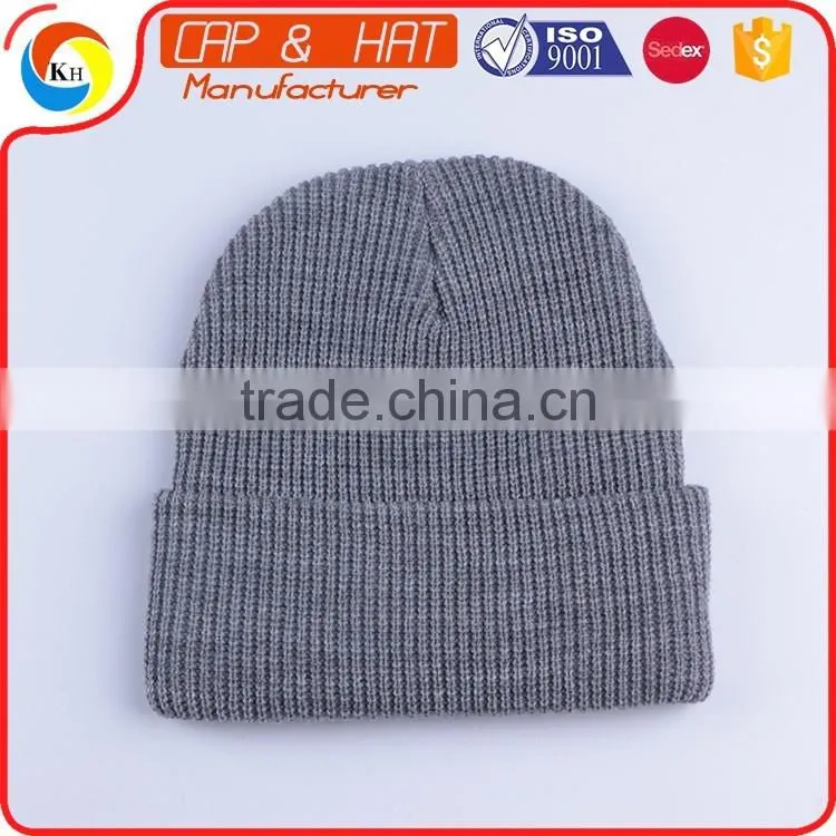 Winter CC Ski Beanie Hats Of 100% Acrylic Kintted