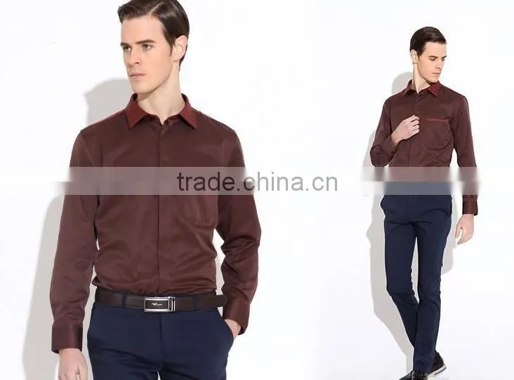 New Design Mens Brand Blazer slim fit mens shirt design
