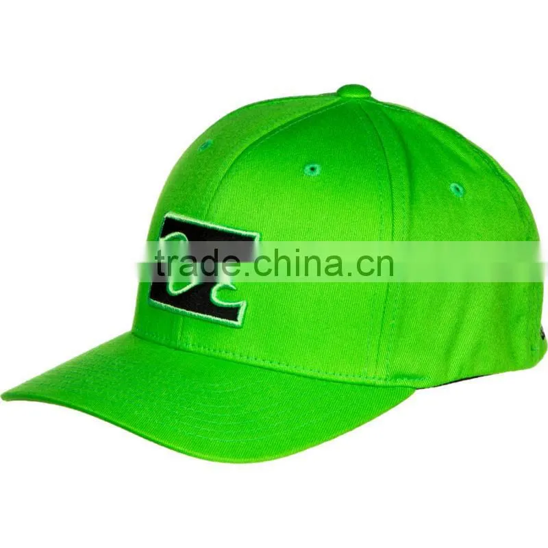 100% cotton cheap custom embroidery full back baseball hats