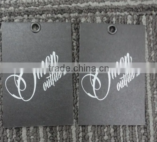 2016 hot sales custom high quality offset printing jeans Hang Tags Swing Tags