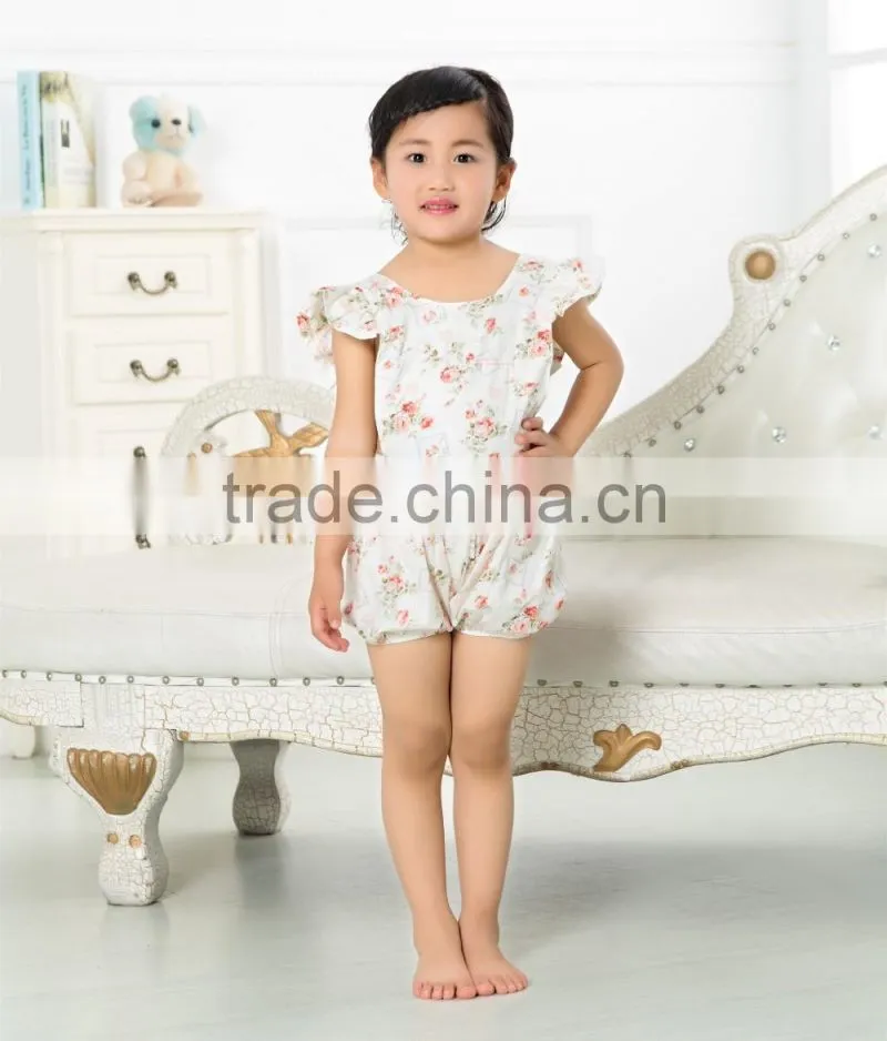 2016 baby rompers wholesale baby clothes /baby romper clothes boutique / baby romper organic cotton made in China