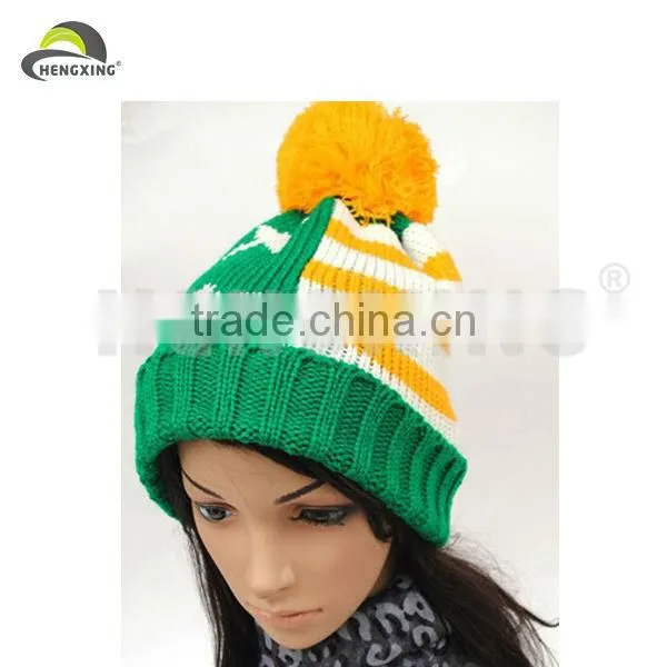 Custom UK Printed Flag Oversized Slouch Baggy Beanie