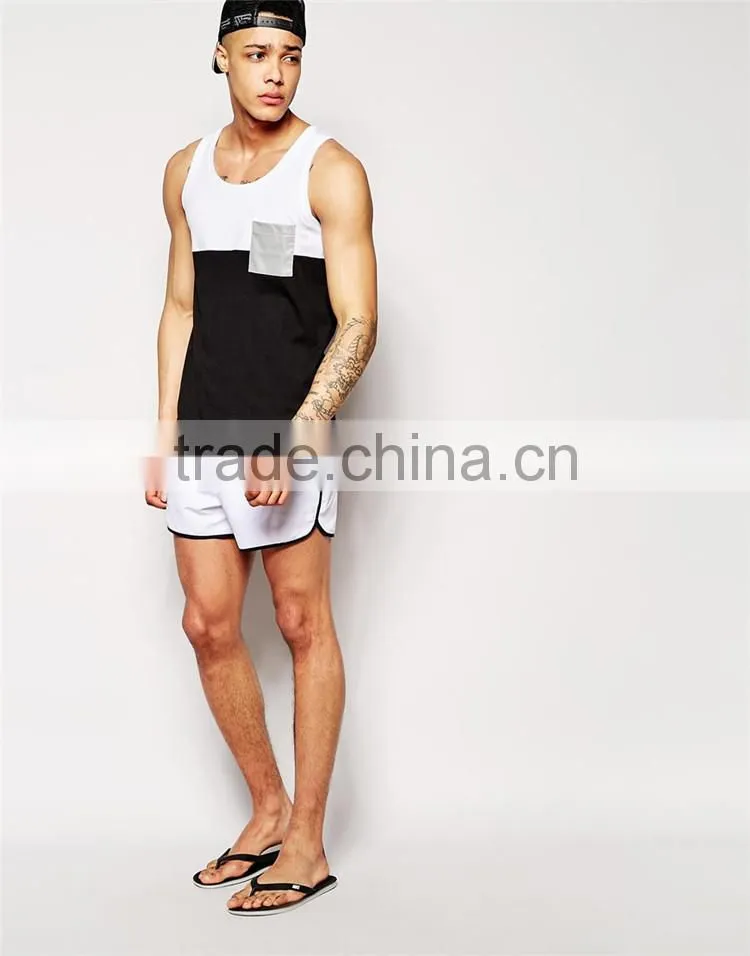 Mens runner swimwear in short length cheap wholesale swimwear