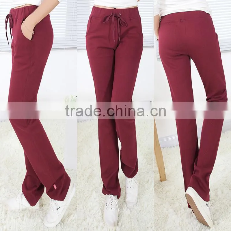 fleece pants,sports long pants,girl in sports pants