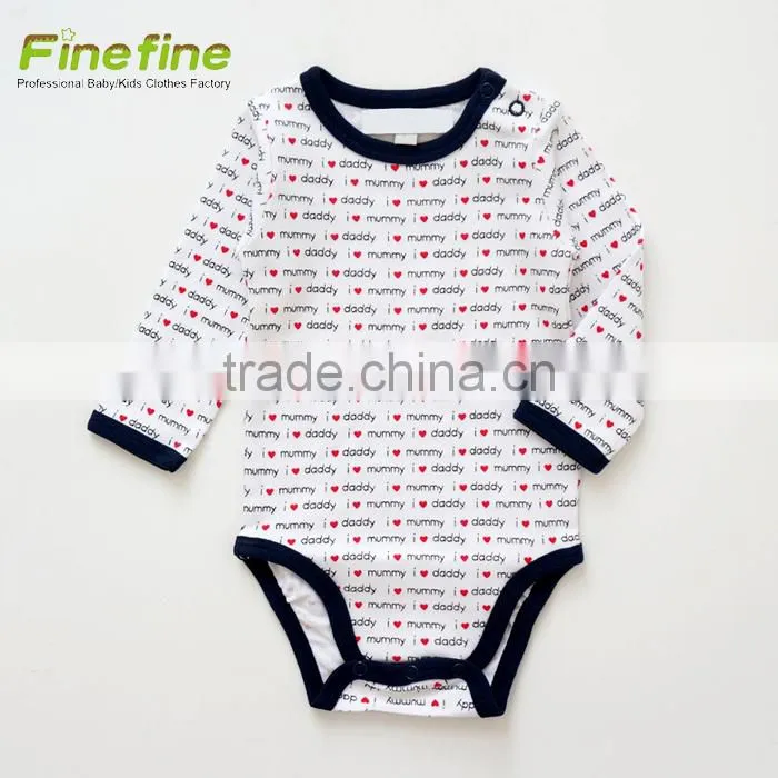 Newest Baby Clothes Leopard Fashionable Custom Baby Romper