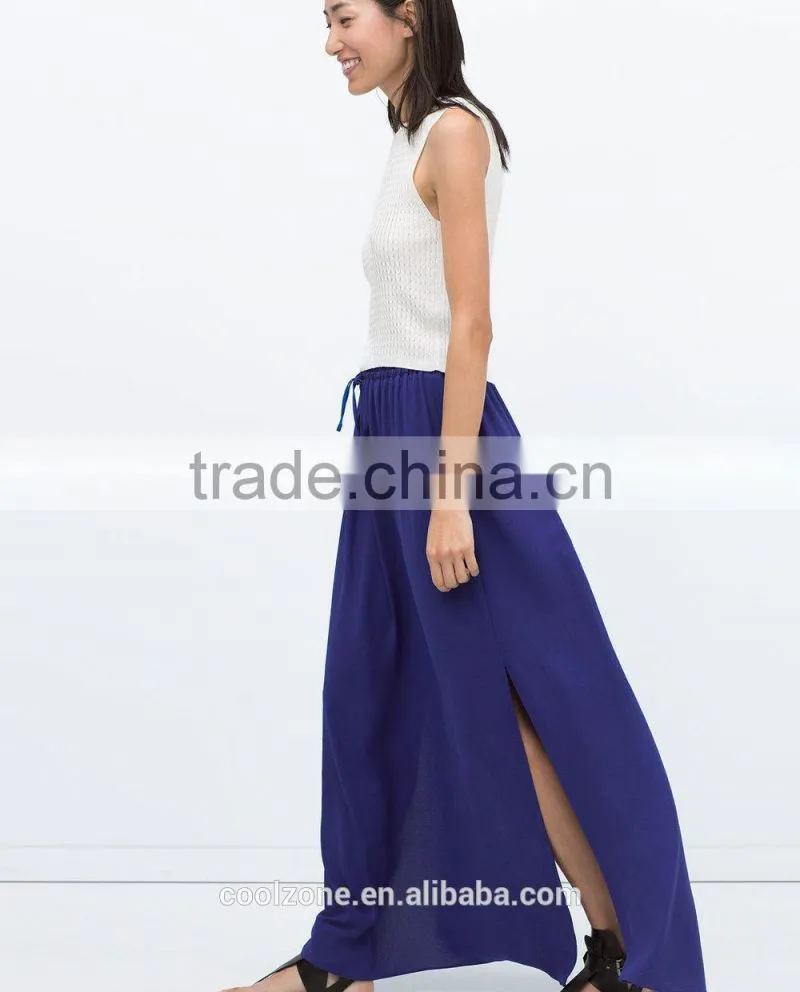 2016 Latest long skirt design long skirt wholesale fashionimaxi skirt women