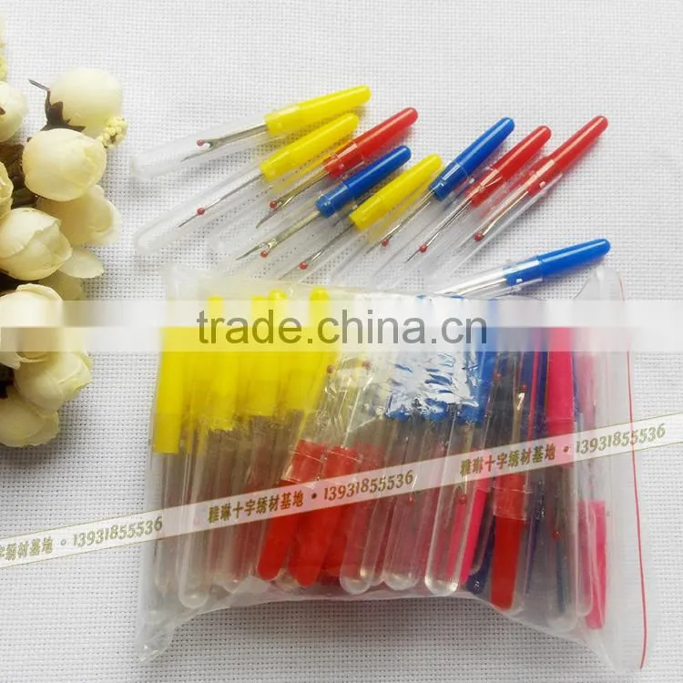 100pcs/bag plastic Sewing Tool Small Stitch Ripper sewing thread cutter Diy Sewing Accessories seam ripper for cross stitch