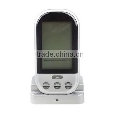 Programmable Wireless Remote Digital Thermometer & Probe, Meat, BBQ, Grill Tool