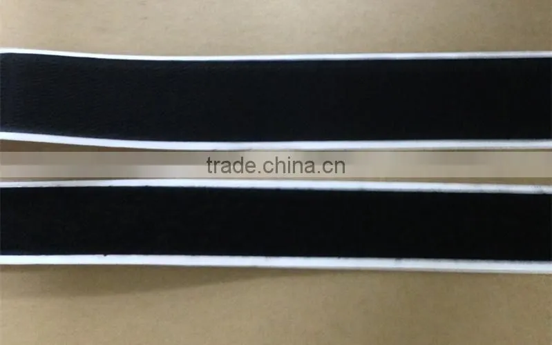 Industrial Strength Black White Strong Sticky Adhesive Hook Loop Tape