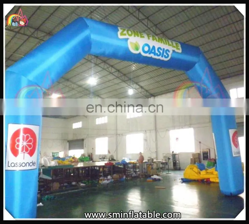 Custom inflatable logo arch,cheap advertising inflatable gate,outdoor event inflatable entrance arch