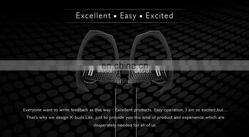 Wavefun X-Buds Lite wireless earbuds bluetooth 4.1 headphones CSR8635 chip IPX5 sweatproof 7hrs music time earphone with mic