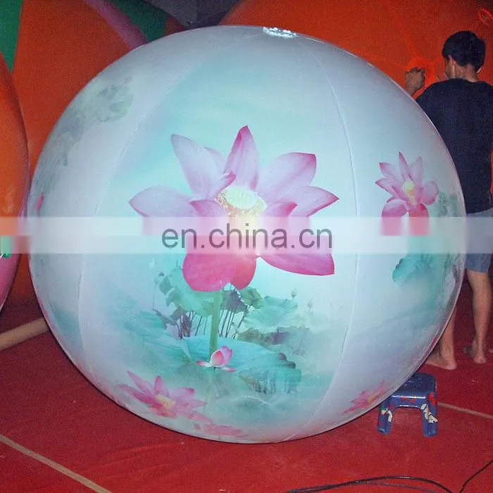 Attractive inflatable helium blimp advertising balloon