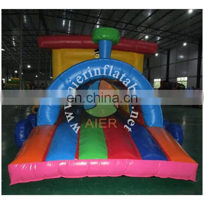 Train Inflatable obstacle course
