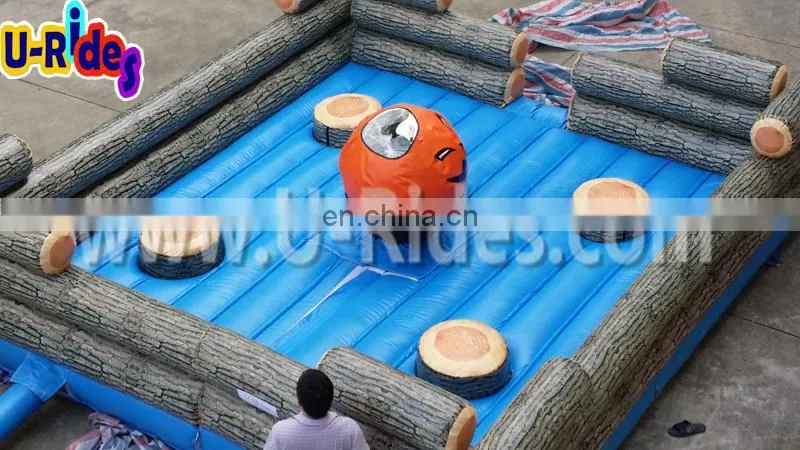 2015 Inflatable mechanical pumpkin Rides for bull rodeo interchange in different events