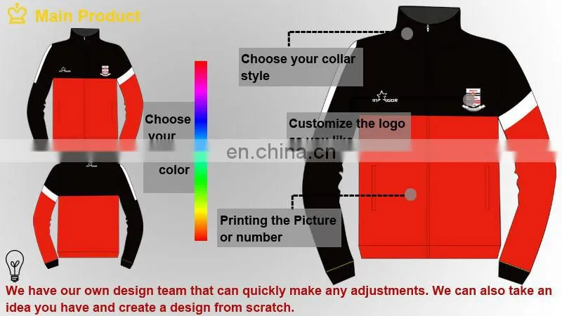 Custom Team Sports Jacket Men
