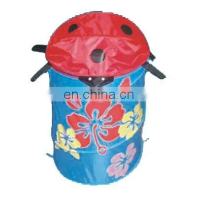 cute cartoon laundry mesh basket house organizer holder hamper