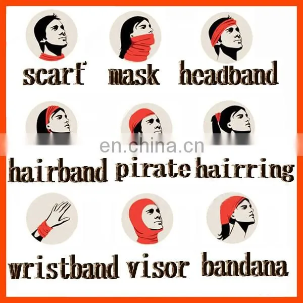 Magic Tube Customized Promotional Microfiber Seamless Bandana