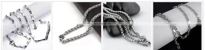 Bullet couple dog tags with long chain custom