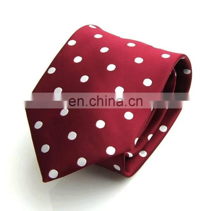 Unique design wholesale red necktie