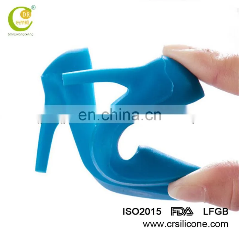 unique silicone mobile phone display stand