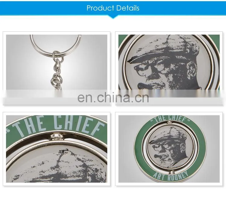 Good product promotional metal keychain, coin holder keychain