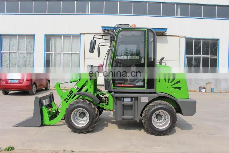 cheap price front loader garden machine ZL08 with CE