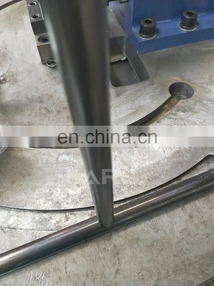 CH-60 Hydraulic horizontal type steel pipe tube end notching machine for good welding
