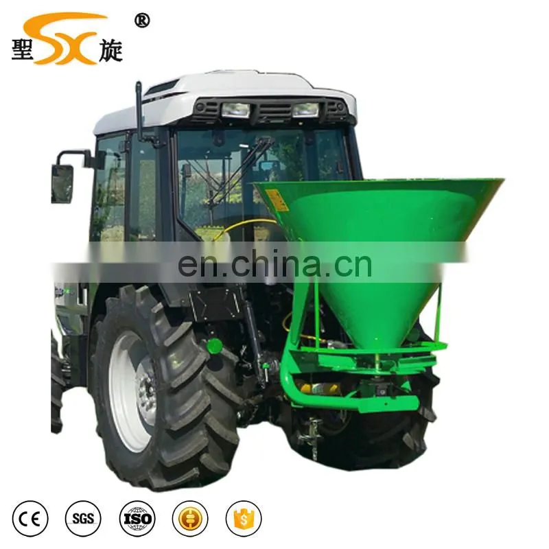 Hot sale tractor PTO mounted fertilizer /salt /sand spreader