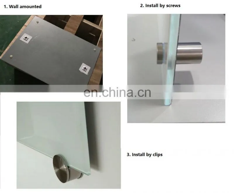 Anti-Reflective Non Glare Glass White Board
