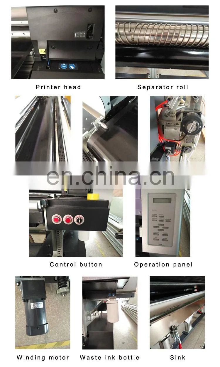 CO-JV33 1600 belt type digital textile printer china