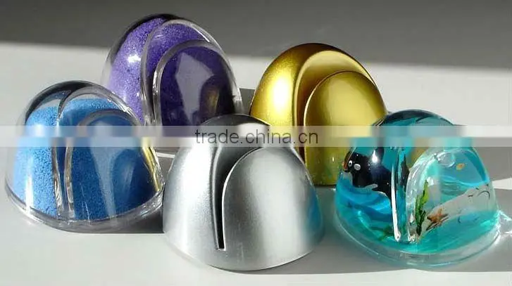 Arcylic Liquid Note Page Up Holder with Floater Inside