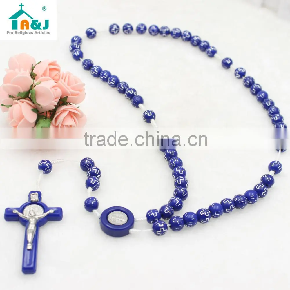 Passed CPSIA Test religious st benedict rosary Special Handmade